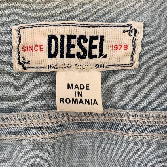 Diesel Denim Vest - Picture 5 of 6